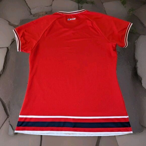 WOMENS K-SWISS HERITAGE SPORT POLO TOP SIZE MEDIUM - Picture 2 of 9